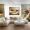 Designart - Elegant Modern Sofa - Large Abstract Framed Canvas Art